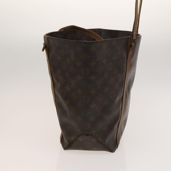 LOUIS VUITTON Monogram Sac Shopping Tote Bag M51108 LV Auth 119806 - Picture 4 of 16